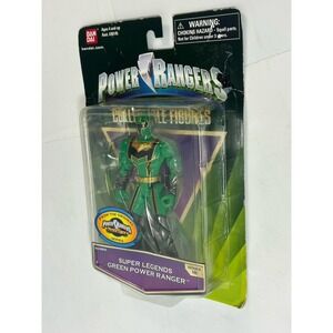 Power Ranger Super‎ Legends Mystic Force 5" Green Heroes New Sealed* Series 18